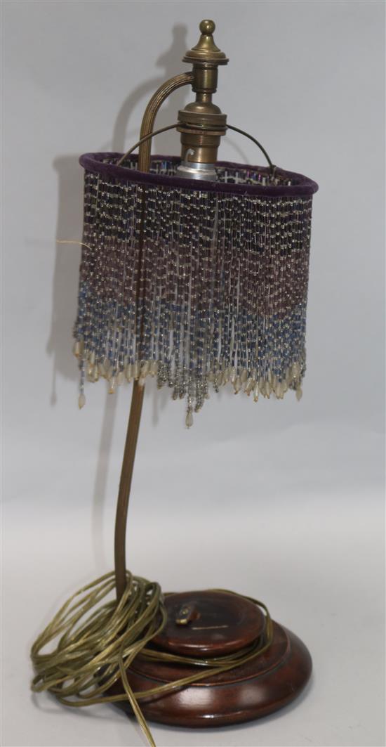 A Royal Doulton figure, The Bather, HN687, with removable lamp fitting,